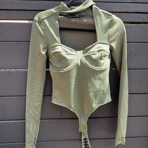 Cardi B x Reebok Cut-out Bodysuit